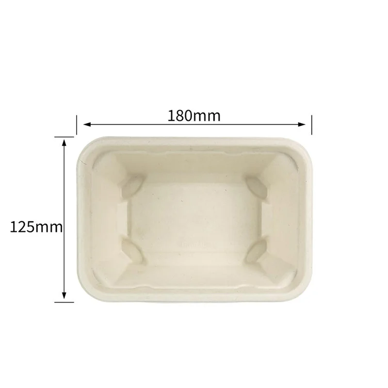 650ml Square Packing Box · chamshell · product image